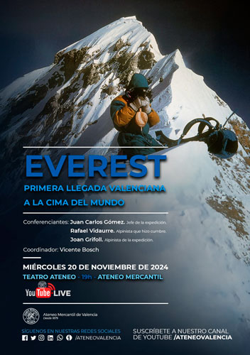 Everest, primera llegada valenciana a la cima del mundo