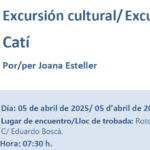 Excursión cultural/ Excursió cultural Catí