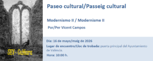Passeig cultural Modernisme II