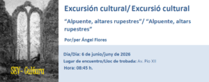Excursió-cultural Alpuente, altars rupestres