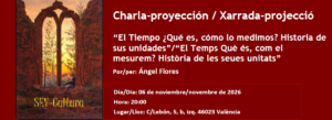 Xarrada-projecció El Temps Què és, com el mesurem?